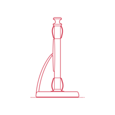 Objects Paper Towel Holders Oxo Good Grips Paper Towel Holder Stencil Svg Design File, Free Vectors File